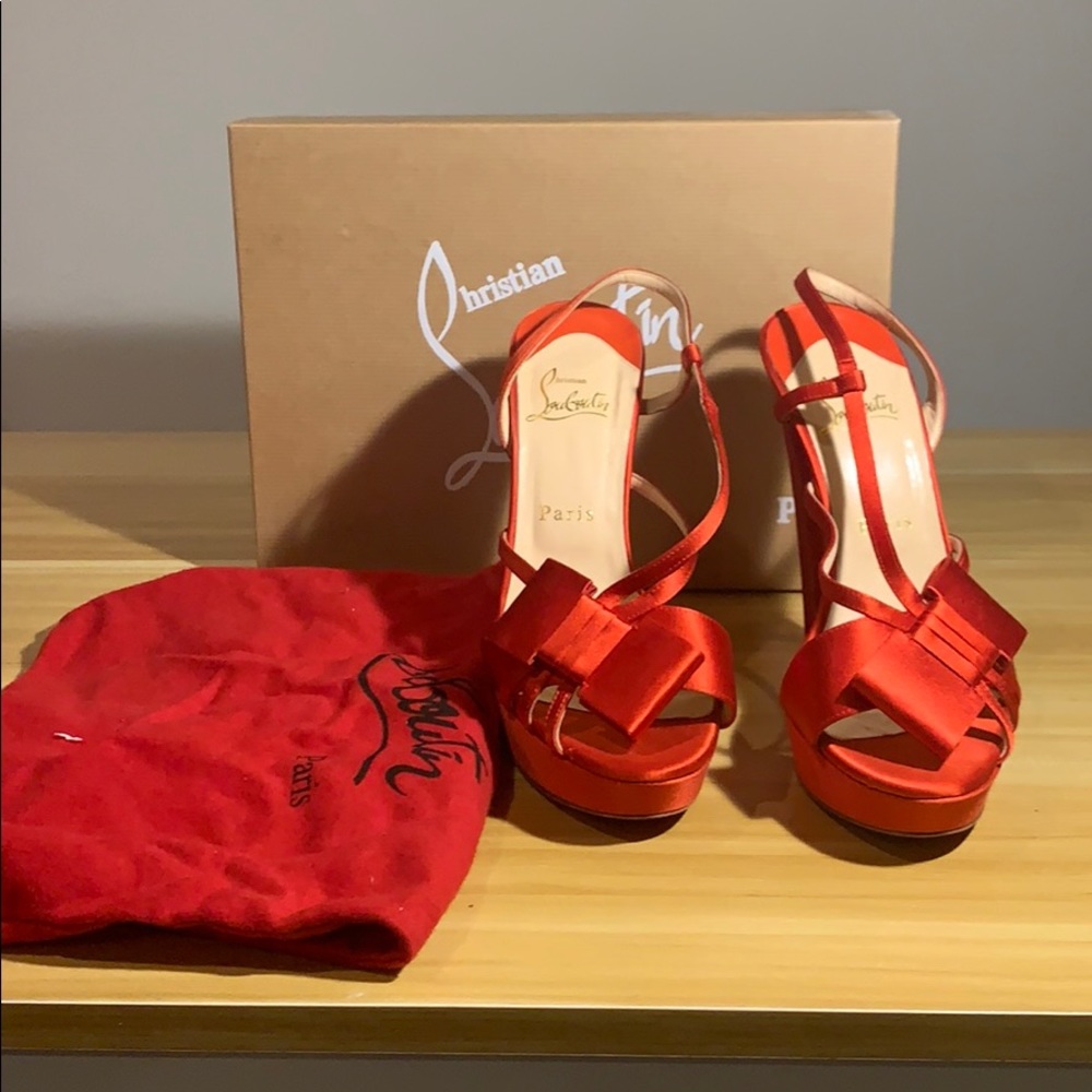 Louboutin red heels